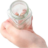 6/12/24pcs Glass Spice Jars Set with Bamboo or Metal Lids – Airtight Seasoning Containers