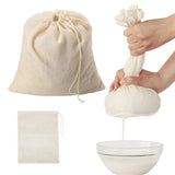 Cotton Gauze Filter Cloth β Kitchen Tofu, Cheese, Butter, and Coffee Straining Tool