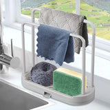 Kitchen Rag Drain Stand β Sink Drainage Shelf & Storage Basket for Sponge and Wire Ball