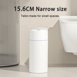 7/9L Two-Way Smart Sensor Trash Can – Wall-Mounted Narrow Slit Induction Bin for Toilet & Kitchen