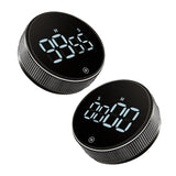 LED Digital Kitchen Timer – Magnetic Smart Countdown Timer with Alarm for Cooking & Shower