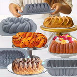 Silicone Bakeware Set – Versatile Flower & Assorted Shape Molds