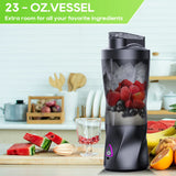 Electric Portable Juicer 700ML USB Rechargeable – High-Power Smoothie & Shake Blender for Travel