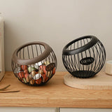 Multifunctional Iron Coffee Capsule Organizer – Creative Fruit & Snack Storage Rack