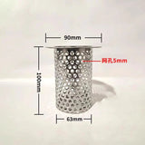 304 Stainless Steel Floor Drain & Sink Strainer – Hair Catcher & Anti-Clog Filter