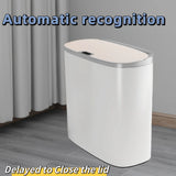 13L Motion Sensor Trash Can with Lid – Waterproof Slim Automatic Garbage Bin