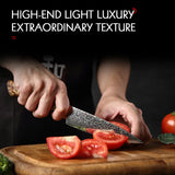 HEZHEN 5" Utility Knife – 67-Layer Damascus Super Steel Ultra-Sharp Peeling Knife