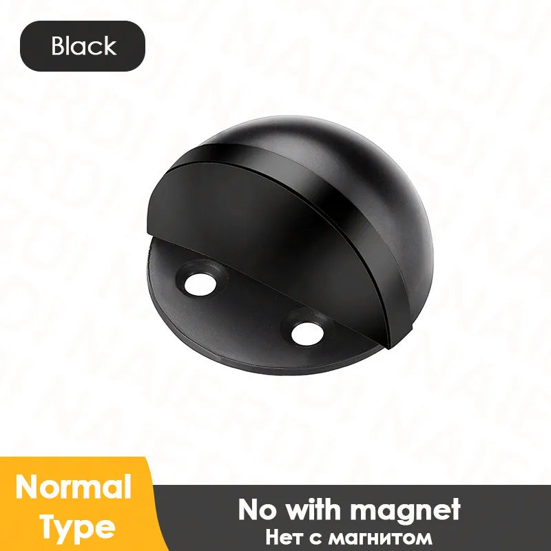 NAIERDI Magnetic Door Stopper – Nail-Free Stainless Steel Door Stop for Home & Kitchen