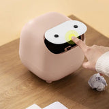 Ninja Desktop Trash Can – Mini Double-Layer Pressing Bin with Lid for Household & Living Room