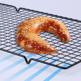 Stainless Steel Cake Cooling Rack – Single Layer Baking & BBQ Drip Grid