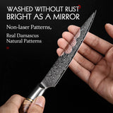 HEZHEN 5" Utility Knife – 67-Layer Damascus Super Steel Ultra-Sharp Peeling Knife