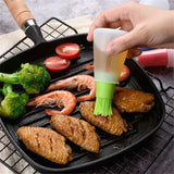 High Temperature Silicone Oil Brush – BBQ & Baking Basting Brush