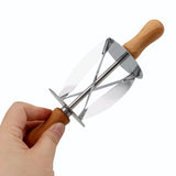 Croissant Dough Pastry Rolling Cutter – Stainless Steel Baking Tool