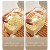 Sealed Pop-Top Seasoning Box with Spoon – Moisture-Proof Salt & Spice Storage Container
