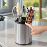 Stainless Steel Cutlery Holder – Tableware Drainboard Spoon & Knife Organizer