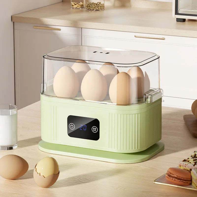TINSOL Multifunctional Electric Egg Cooker – 200W Smart Egg Steamer with Timer Function