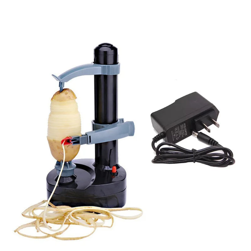 Electric Automatic Vegetable Peeler – Stainless Steel Multifunctional Potato & Apple Peeling Machine