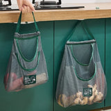 Reusable Hanging Mesh Storage Bags – Fruit & Vegetable Net Bags for Kitchen