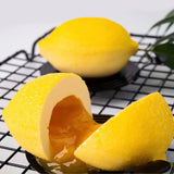 3D Lemon Design Silicone Mousse Cake Molds – 6-Cavity French Dessert Bakeware