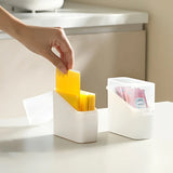 Japanese Style Tilted Transparent Lid Storage Box – Cheese, Tea, Coffee & Small Item Organizer