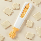 1Pc Handheld Biscuit Roller Cutter – Cookie & Dough Circle Wheel for Pizza, Pastry, and Pie Crust