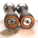 Leeseph Premium Beech Wood Salt & Pepper Grinder – Precision Carbon Steel & Ceramic Rotor