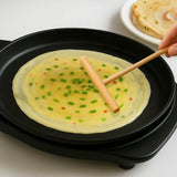 T-Shaped Bamboo Pancake Spatula – Round Head Wooden Cooking Tool
