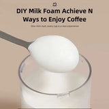 Mini Electric Milk Frother – Self-Frothing Cappuccino & Latte Maker for Hot & Cold Drinks