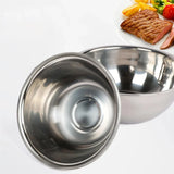 Scaled Stainless Steel Mixing Bowl – Whisking, Kneading, and Cooking Bowl for Baking & Salad