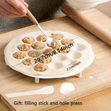 1PC Chinese Dumpling Mold – Dough Press & Ravioli Making Pastry Tool