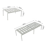 Retractable Kitchen Shelf – Expandable Stackable Sliding Cabinet Organizer Rack