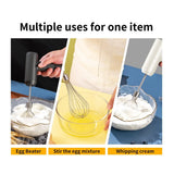 Wireless Electric Food Mixer – Portable 3-Speed Egg Beater for Baking, Dough & Cream