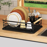 Removable Drain Tray Storage Rack for Pots & Pans – Strong, Hollow Design