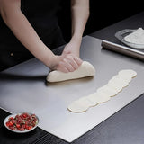 Stainless Steel Cutting Board – Heavy Duty Non-Slip Chopping Block for Meat & Vegetables