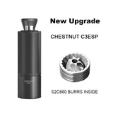 TIMEMORE Chestnut C3S / C3ESP Manual Coffee Grinder – All-Metal Portable Burr Grinder with S2C Burr