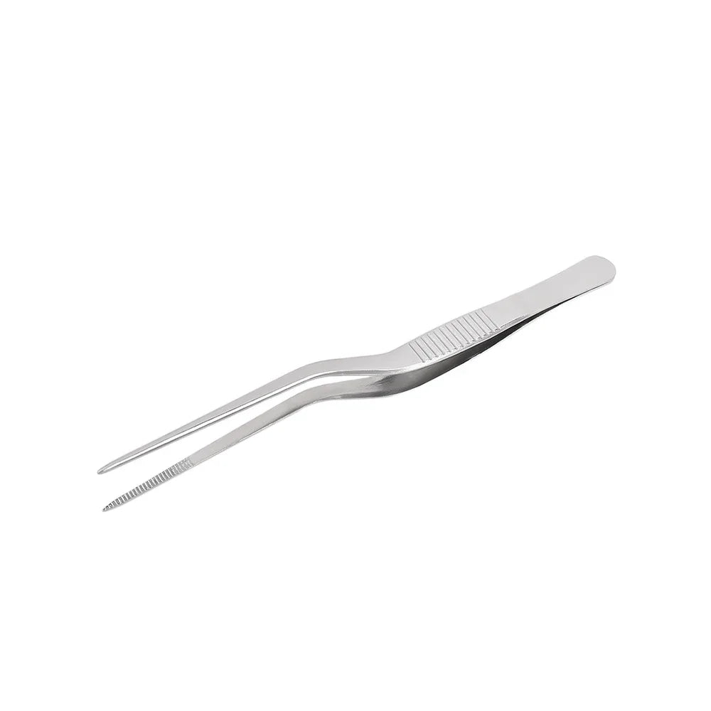 Stainless Steel Kitchen Tweezers – BBQ & Cooking Food Tongs (1/3 Pcs)