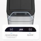 Smart Stainless Steel Trash Can – 15L / 20L Automatic Motion Sensor Garbage Bin