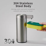 Automatic Kitchen Soap Dispenser  Smart Sensor Electric Body Wash & Sanitizer