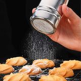 Kitchen Stainless Steel Powder Duster – Salt, Sugar, Pepper & Cocoa Shaker Container