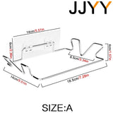 JJYY Kitchen Trash Rack – Cabinet Door Garbage Bag Holder Stainless Steel Storage Stand