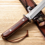 Professional Japanese Petty Knife – High-Hardness Stainless Steel Chef Knife with Cover