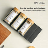 4-Layer Adjustable Kitchen Spice Drawer Organizer – Modular Rack for Seasoning Jars