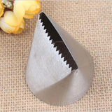 Oversized DIY Cake Decorating Nozzle – Stainless Steel Cream & Cupcake Piping Tip