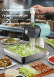 220V Commercial Electric Scallion Shredder – Fully Automatic Vegetable Cutter
