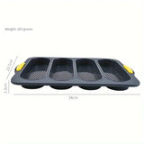 Large Silicone Baking Mold – Non-Stick Baguette Bread Tray for Home & Restaurant Baking