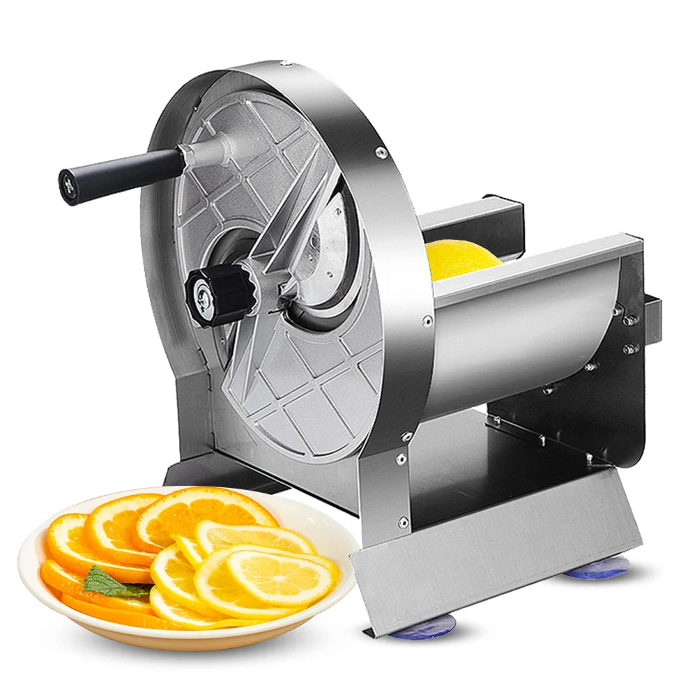 Manual Vegetable & Fruit Slicer – Adjustable Stainless Steel Cutter 0.2-1mm