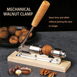 Manual Stainless Steel Nut Cracker – Mechanical Walnut & Pecan Opener