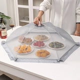 Foldable Food Mesh Cover – Anti-Fly & Mosquito Dining Table Food Protector