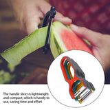 3Pcs Stainless Steel Multi-Function Potato Peeler & Vegetable Chopper – Mini Spud Slicer Grater Set