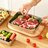 11-Piece Stainless Steel Food Containers with Lids – Airtight, Reusable Storage for Lunch, Leftovers & Freezer